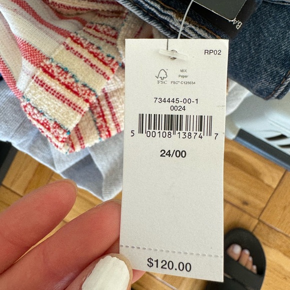 Absolutely STUNNING high rise wide leg jeans BNWT! - Picture 6 of 6